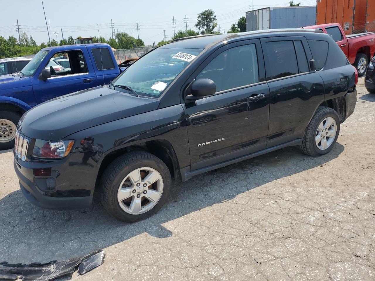 2015 Jeep Compass Sport vin: 1C4NJCBA2FD262372