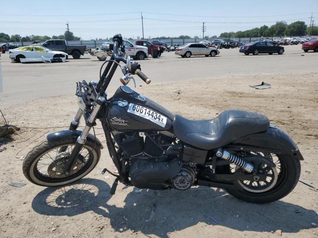 HARLEY-DAVIDSON FXDB DYNA 2015 black road/str gas 1HD1GXM10FC318055 photo #4