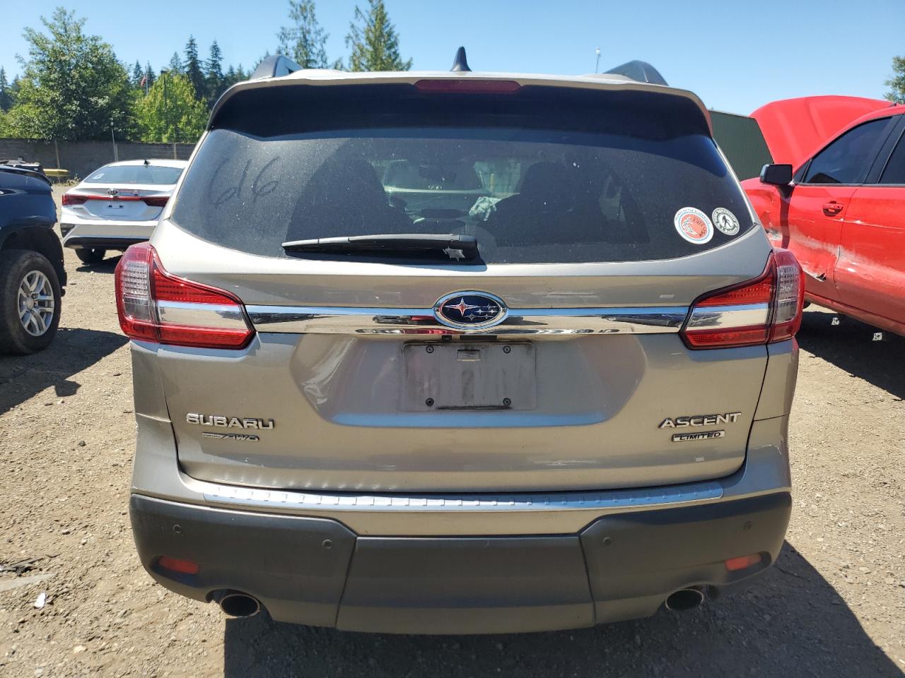 4S4WMAPD7K3466616 2019 Subaru Ascent Limited