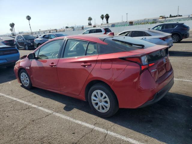 TOYOTA PRIUS SPEC 2021 red  hybrid engine JTDKAMFU2M3148971 photo #3