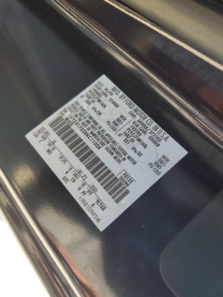 1FTZX1723XKC11028 1999 Ford F150