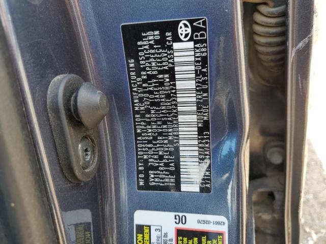 2019 TOYOTA COROLLA L - 5YFBURHE7KP937471