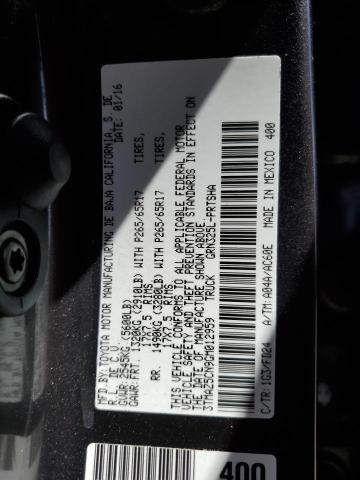 2016 TOYOTA TACOMA DOU - 3TMAZ5CN9GM012959