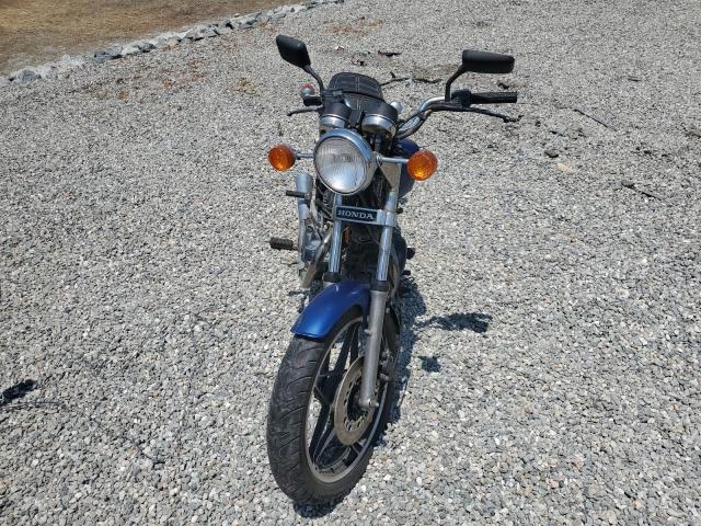 HONDA CB450 SC 1986 blue  gas JH2PC0541GM401620 photo #3