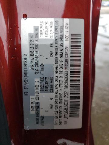 2012 Mazda 5 VIN: JM1CW2BL9C0117532 Lot: 62460674