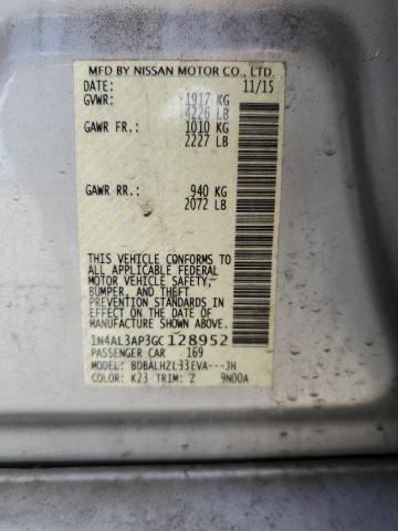 2016 NISSAN ALTIMA 2.5 - 1N4AL3AP3GC128952