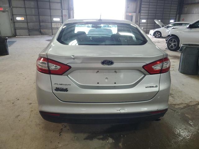 2014 Ford Fusion S Hybrid VIN: 3FA6P0UU8ER140796 Lot: 62491124
