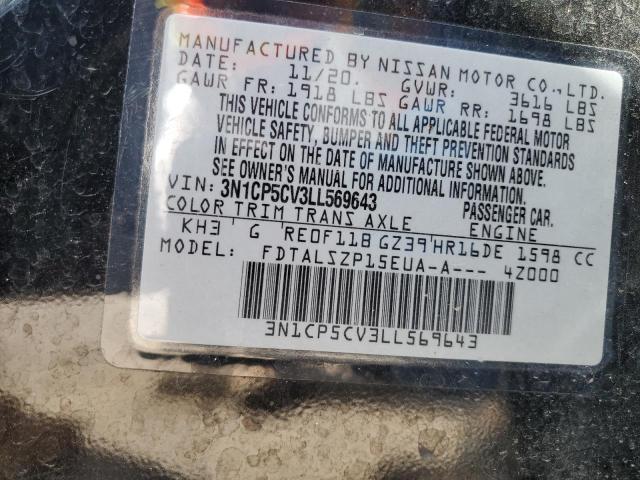 2020 NISSAN KICKS SV - 3N1CP5CV3LL569643