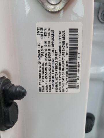 2020 HONDA CR-V TOURI - 7FARW1H96LE014235