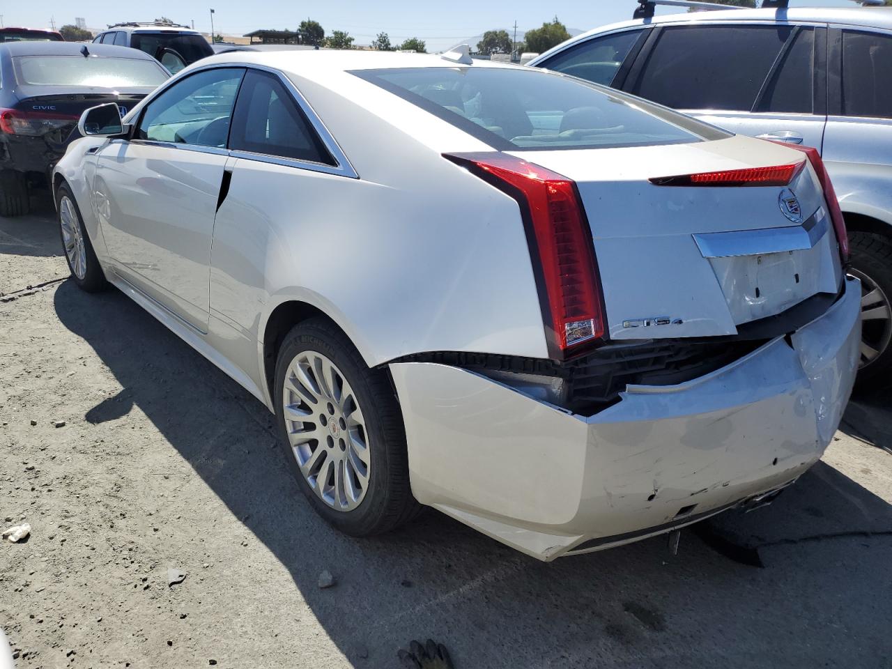 CADILLAC CTS PERFOR 2011 white  gas 1G6DM1ED7B0119337 photo #3