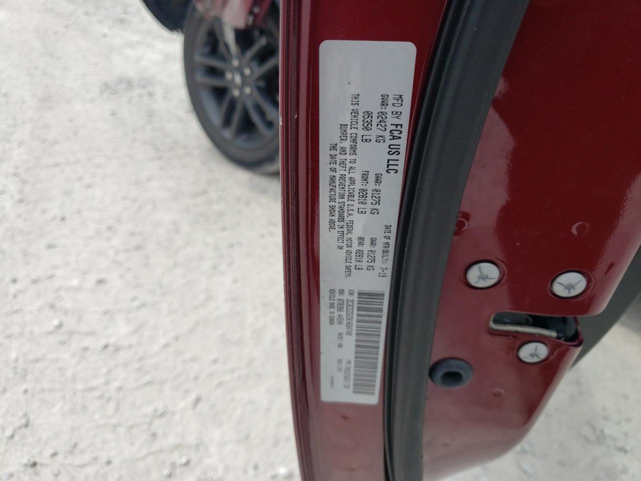 2C3CDZGG5KH684748 2019 Dodge Challenger Sxt