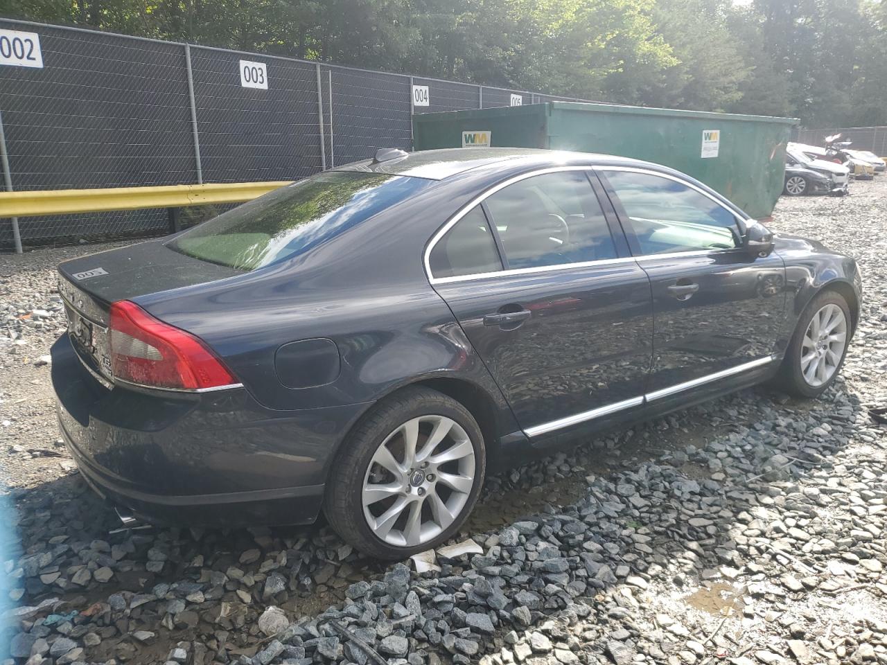 2012 Volvo S80 T6 vin: YV1902AH4C1155148