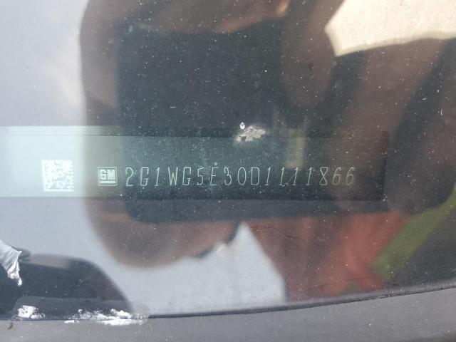 2013 Chevrolet Impala Lt VIN: 2G1WG5E30D1111866 Lot: 63424334