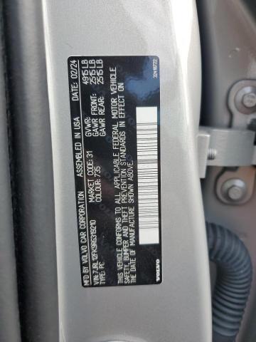 2024 VOLVO S60 CORE - 7JRL12FK9RG319210