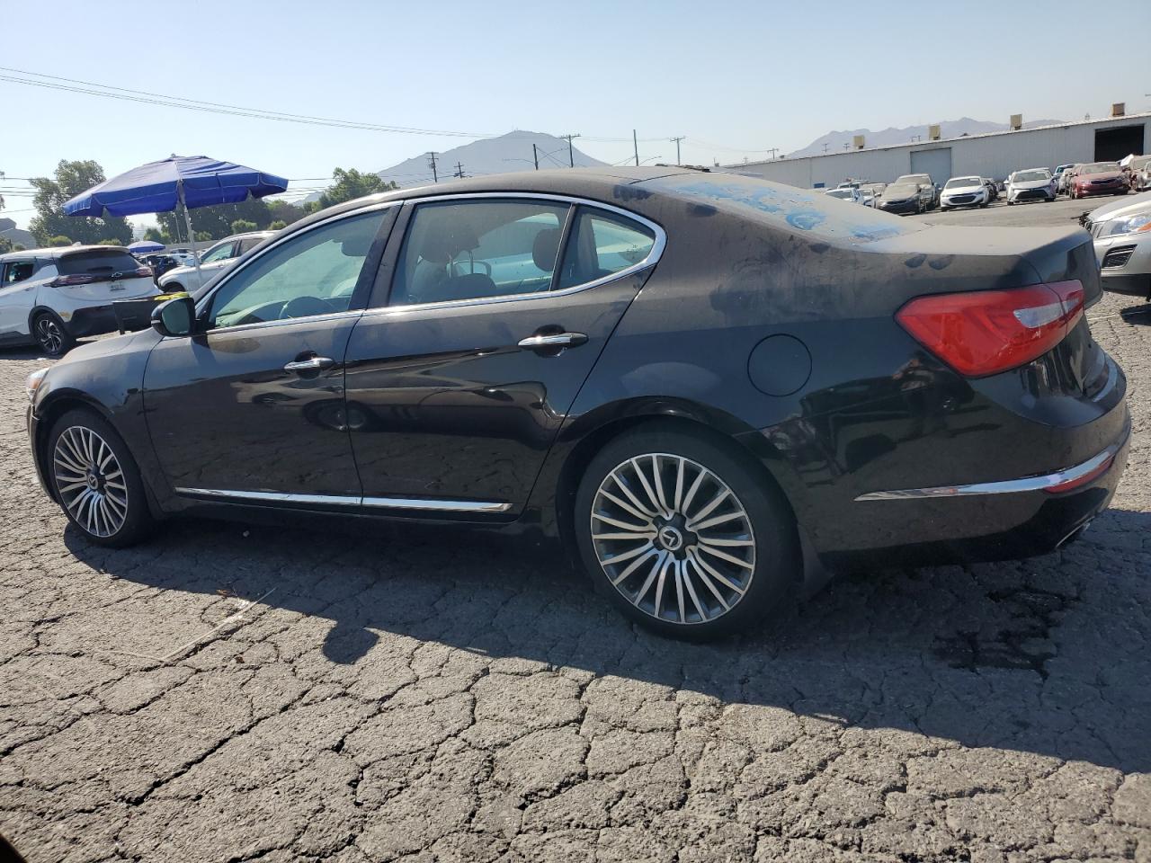 2014 Kia Cadenza Premium vin: KNALN4D79E5129195