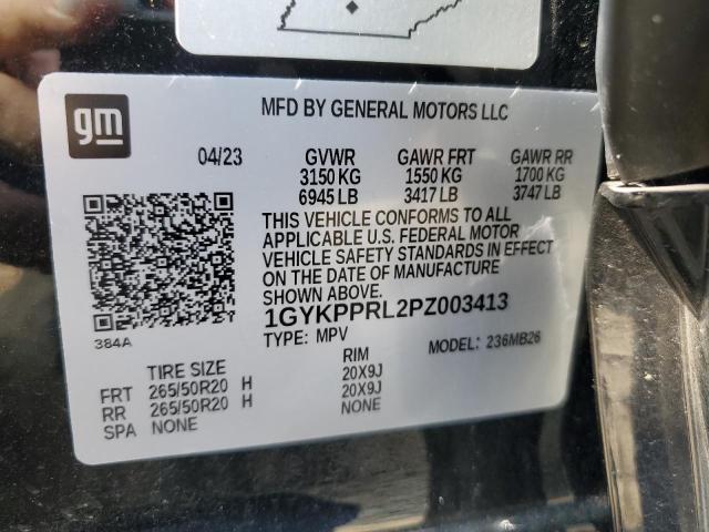 2023 CADILLAC LYRIQ LUXU 1GYKPPRL2PZ003413