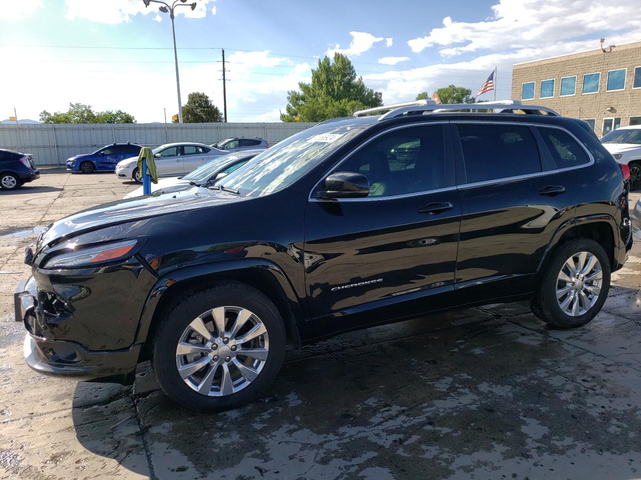 2018 Jeep Cherokee Overland vin: 1C4PJMJX3JD543271