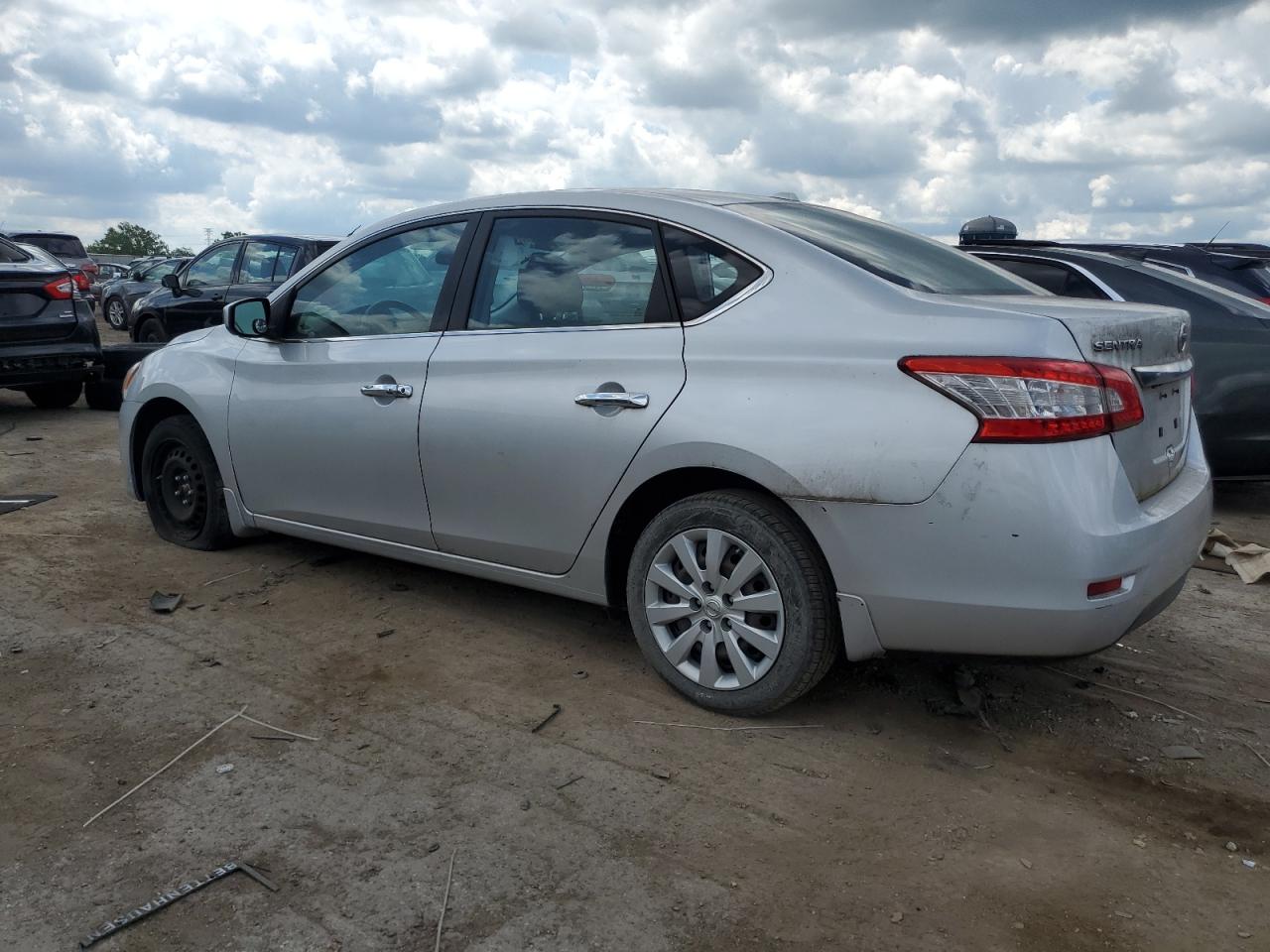 Lot #2828195937 2015 NISSAN SENTRA S