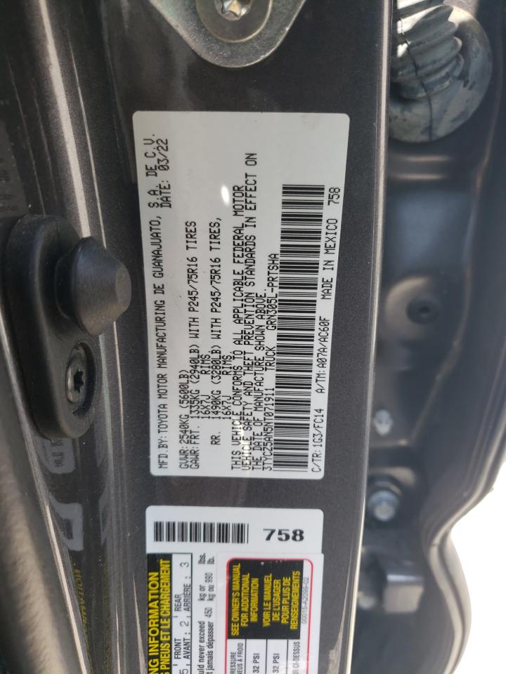 Lot #2923379534 2022 TOYOTA TACOMA DOU