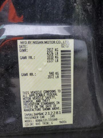 2017 NISSAN ALTIMA 2.5 - 1N4AL3AP6HC212281