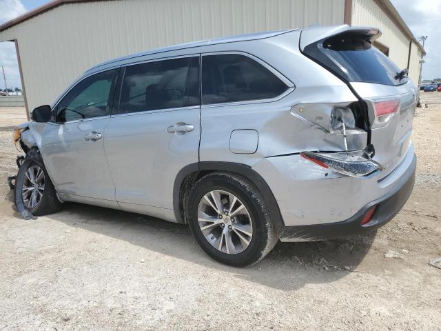 VIN 5TDKKRFH9ES015508 2014 Toyota Highlander, Xle no.2