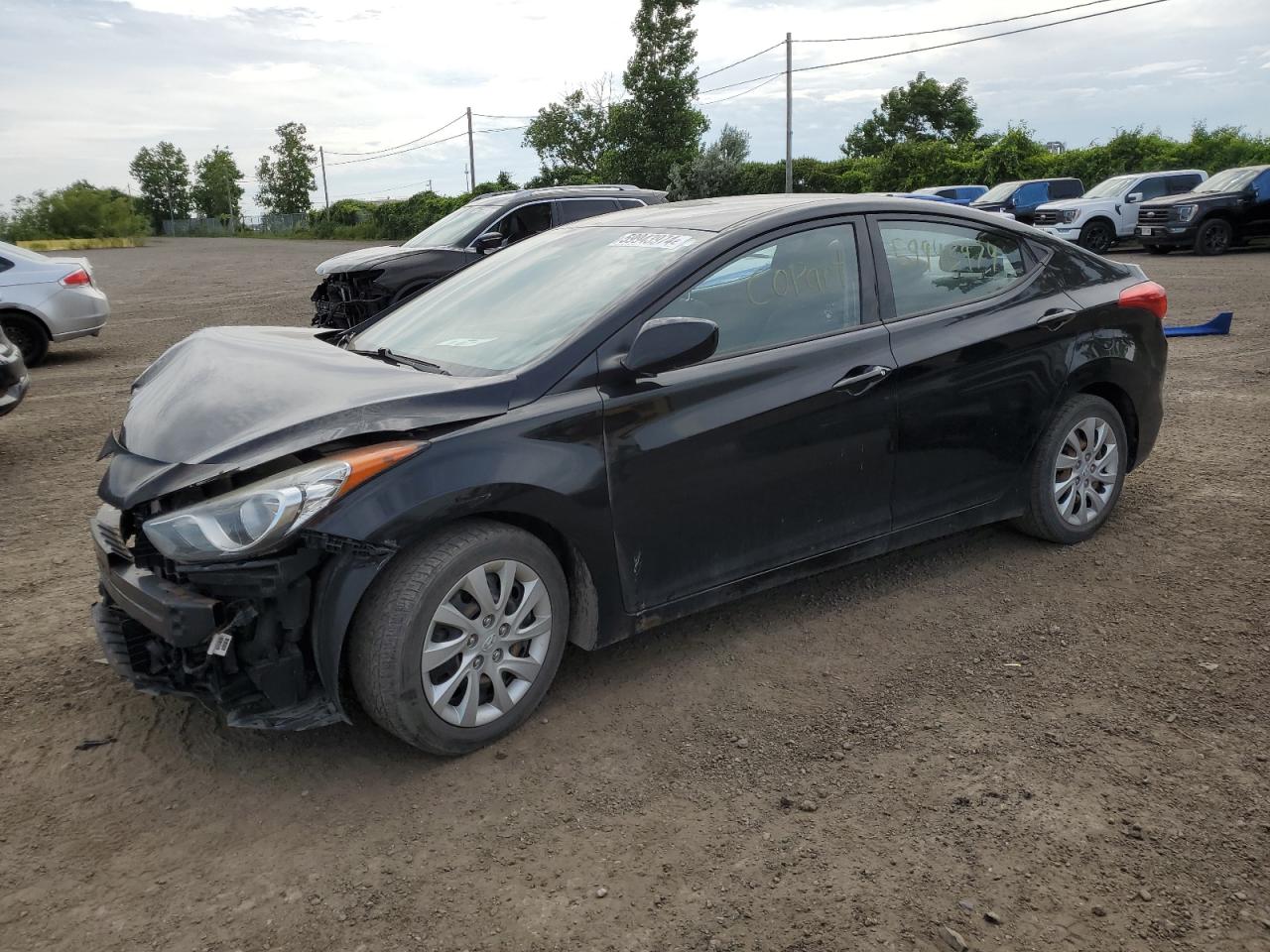 5NPDH4AE1DH230294 2013 Hyundai Elantra Gls