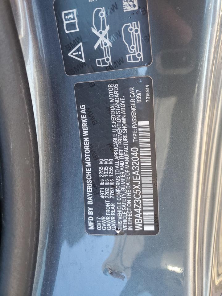 WBA4Z3C5XJEA32040 2018 BMW 430Xi