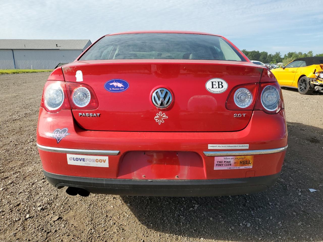 WVWJK73C28E097066 2008 Volkswagen Passat Turbo