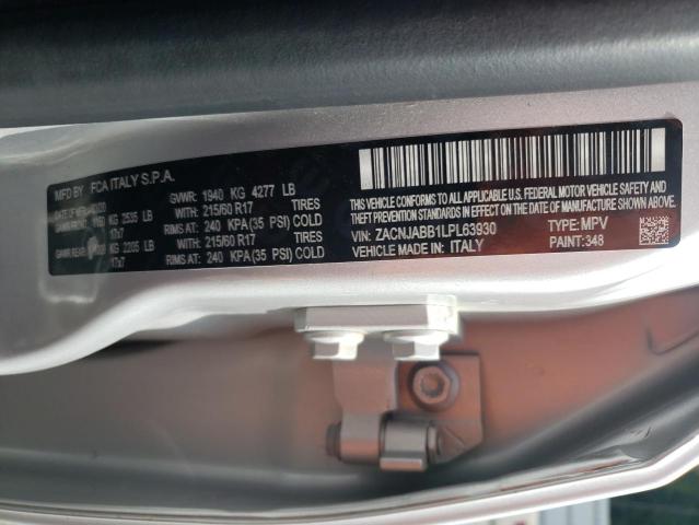 2020 JEEP RENEGADE L - ZACNJABB1LPL63930