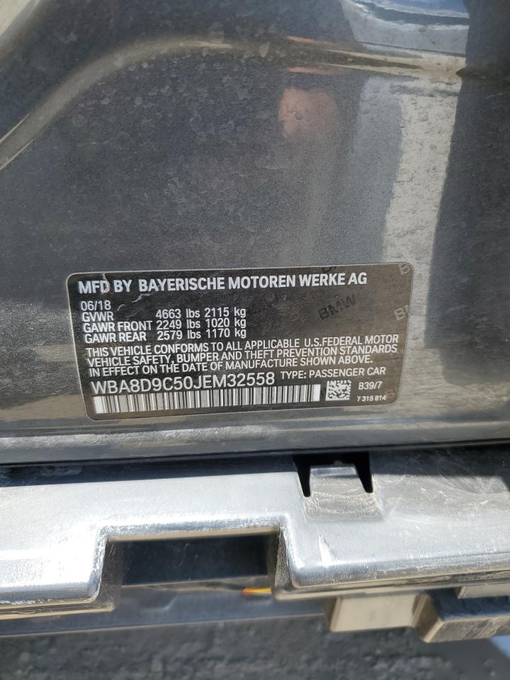 WBA8D9C50JEM32558 2018 BMW 330 Xi