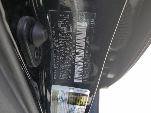 2007 Toyota Avalon Xl VIN: 4T1BK36B67U189121 Lot: 60940304