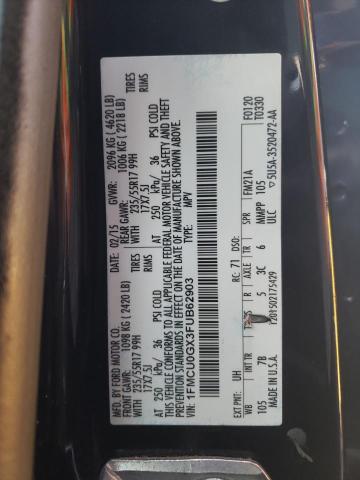 VIN 1FMCU0GX3FUB62903 2015 Ford Escape, SE no.12