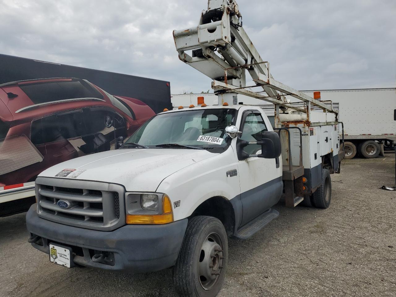 Lot #2730616376 1999 FORD F550 SUPER