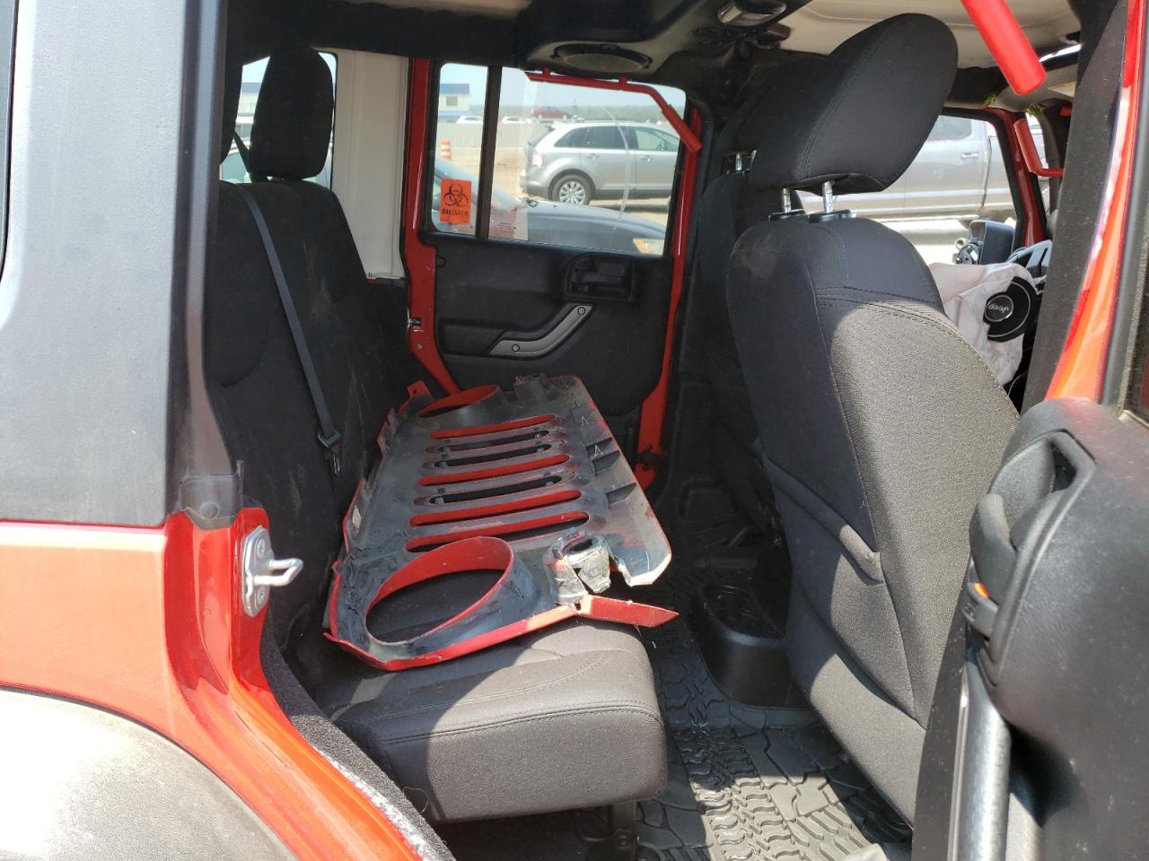 1C4BJWDG7EL194662 2014 Jeep Wrangler Unlimited Sport