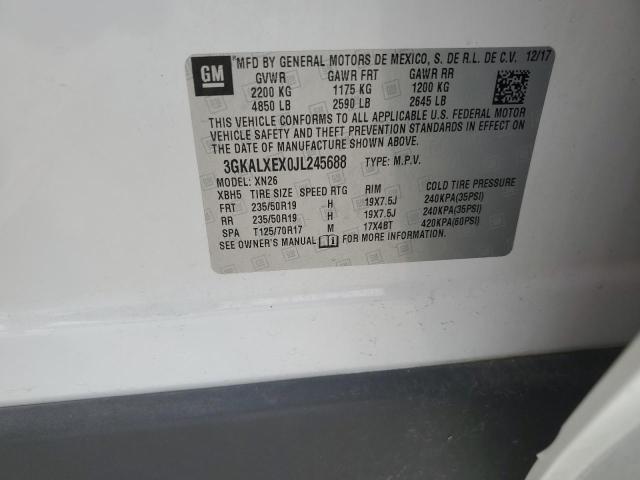 2018 GMC Terrain Denali VIN: 3GKALXEX0JL245688 Lot: 61296274