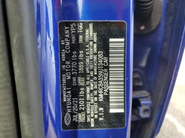 2022 HYUNDAI VENUE SEL - KMHRC8A35NU134083
