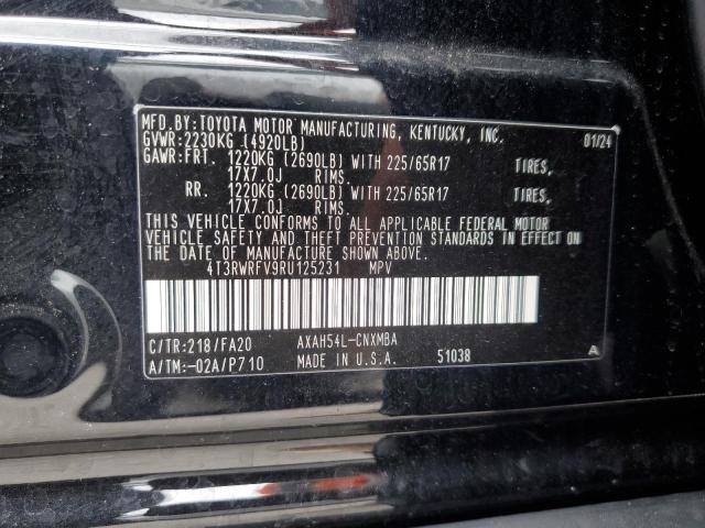 2024 TOYOTA RAV4 XLE - 4T3RWRFV9RU125231