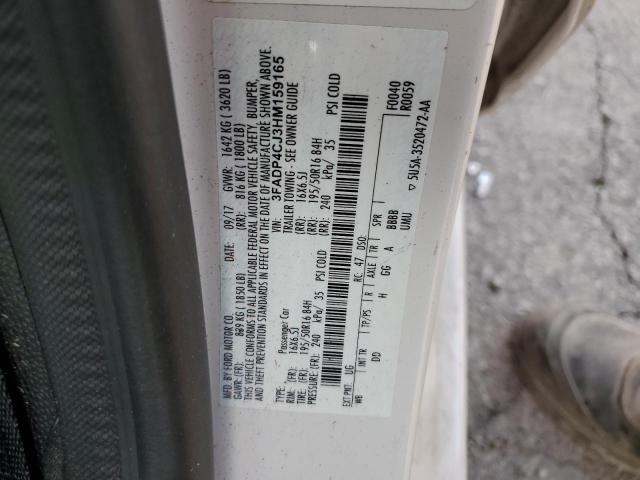 2017 FORD FIESTA TIT - 3FADP4CJ3HM159165