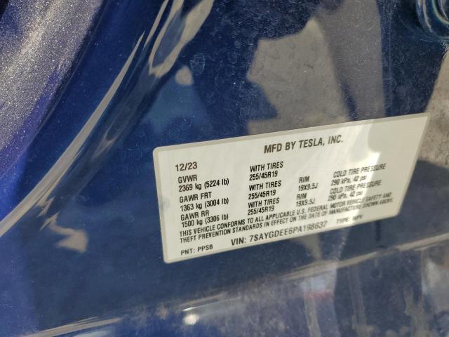 2023 TESLA MODEL Y - 7SAYGDEE6PA198637