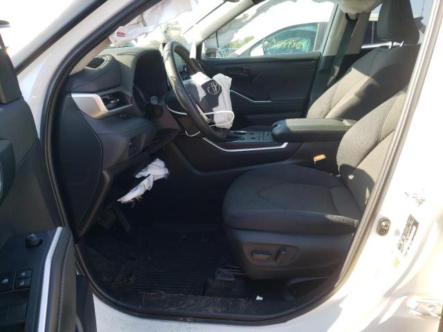 2022 Toyota Highlander L VIN: 5TDCZRBH2NS568104 Lot: 62010254