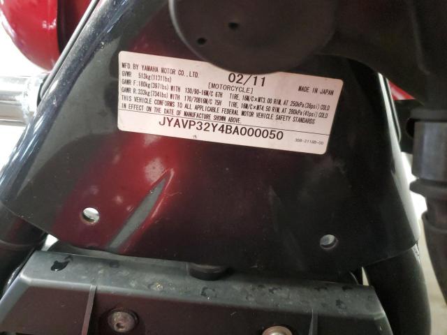 2011 YAMAHA XVS1300 CT - JYAVP32Y4BA000050