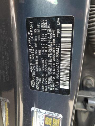 2019 HYUNDAI TUCSON SE KM8J23A42KU884421