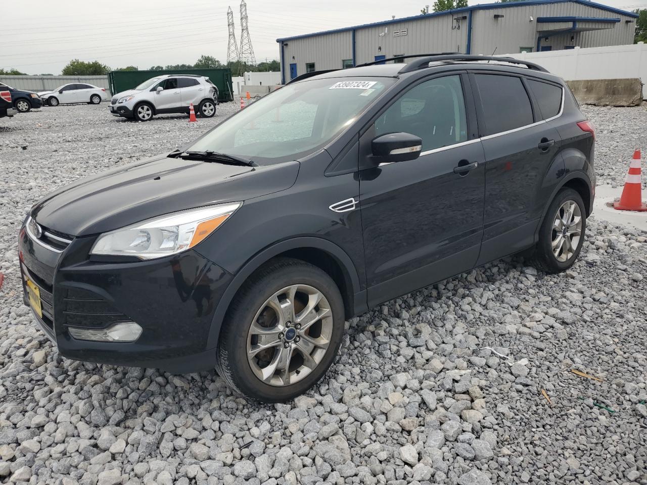 FORD ESCAPE SEL 2013 black  gas 1FMCU9HX3DUC21531 photo #1