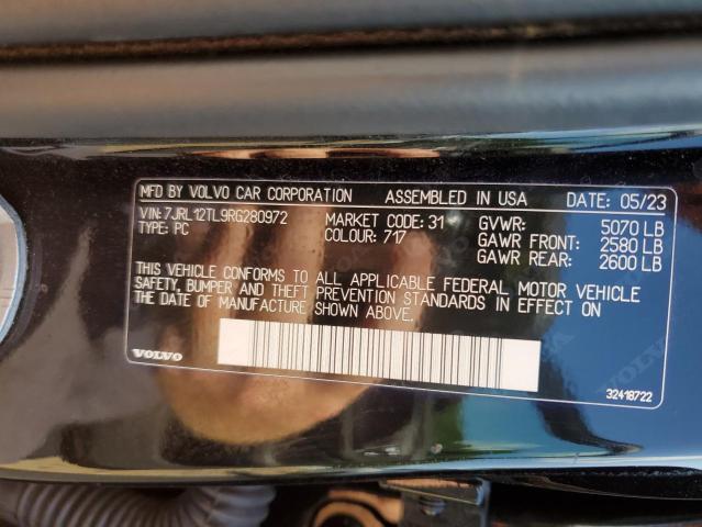 2024 VOLVO S60 PLUS 7JRL12TL9RG280972