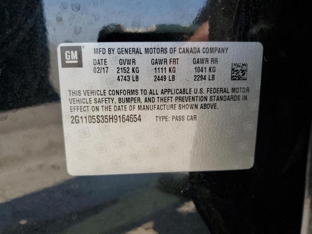 2017 CHEVROLET IMPALA LT - 2G1105S35H9164654