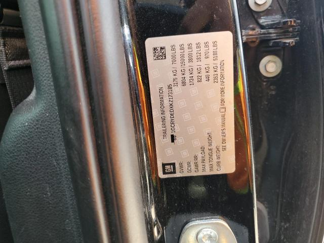 2019 CHEVROLET SILVERADO - 1GCRYDEDXKZ173185
