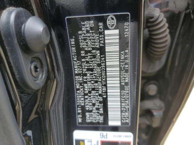 VIN 4T1BF1FK0HU396341 2017 Toyota Camry, LE no.12