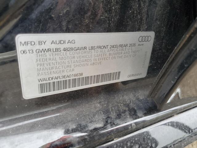 2014 Audi A4 Premium VIN: WAUDFAFL9EA016638 Lot: 61839084