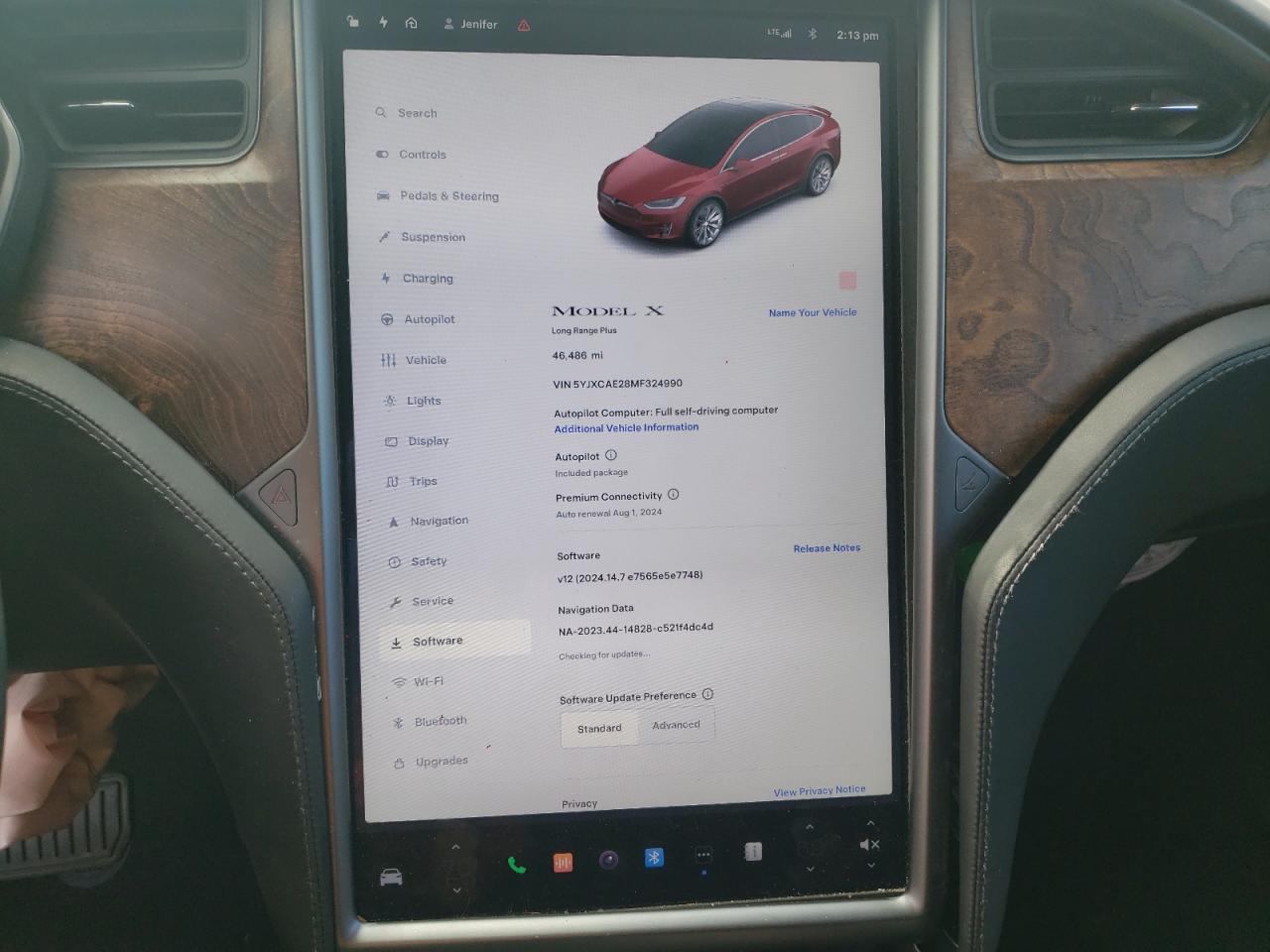 2021 Tesla Model X vin: 5YJXCAE28MF324990