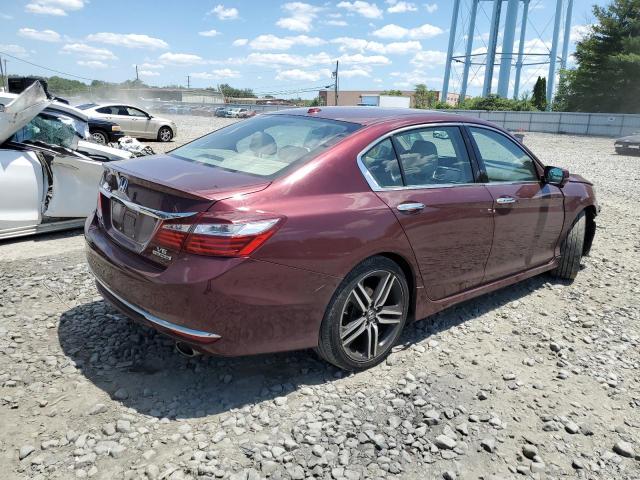  HONDA ACCORD 2017 Бургунди